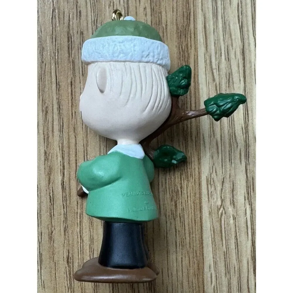 Hallmark Ornament Peanuts Linus Christmas Tree Holiday 2.5” Charlie Brown